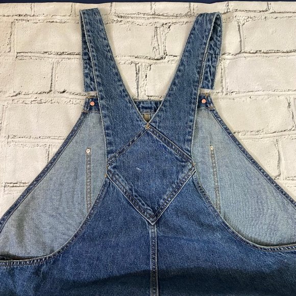 NEW Old Navy Slouchy Straight Jean Overalls 28 - Picture 9 of 15